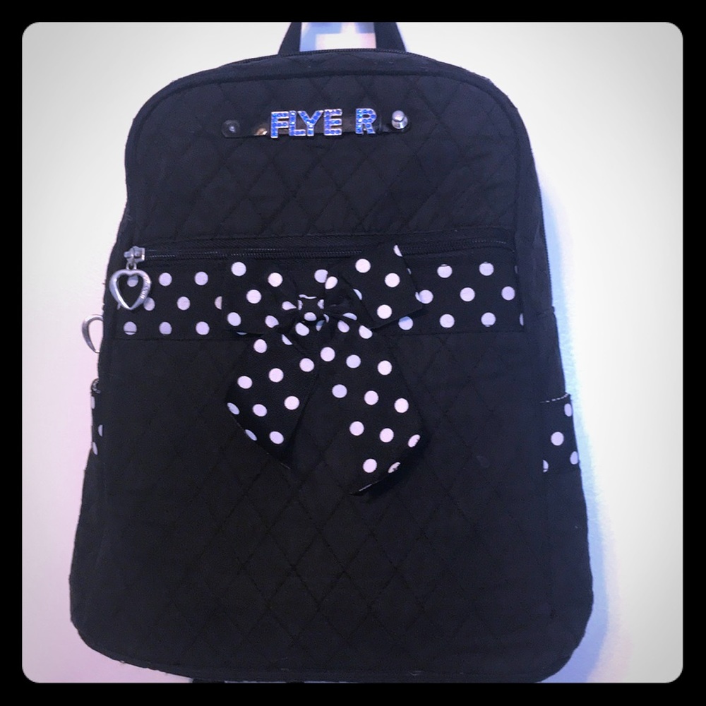 Medium sized book bag purse